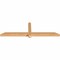 Ekena Millwork Eugene Smooth Timber Gable Bracket, Western Red Cedar, 72"W x 21"H x 3 1/2"D x 3 1/2"F, 7/12 Pitch GBW072X21X0404EUG00SWR - alternate 3